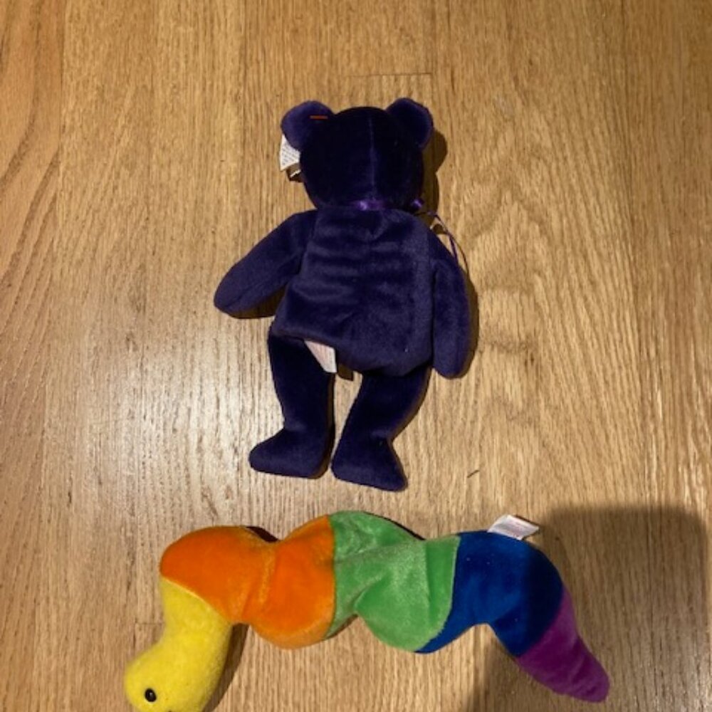 Princess and Inch Beanie Babies